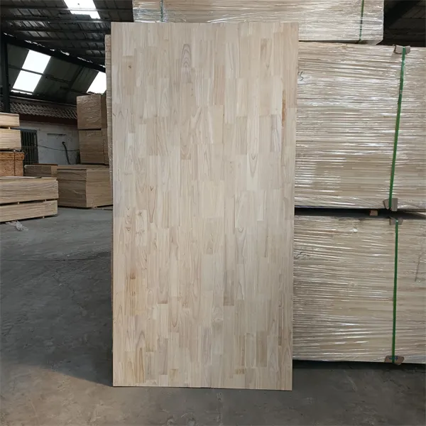 Tablero de madera de caucho de grado AA