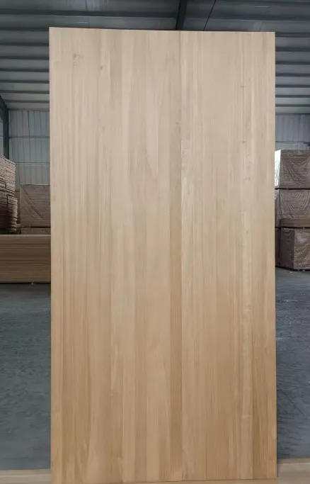Tablero de madera de álamo carbonizado para paneles de pared de muebles Paneles pegados con borde de álamo