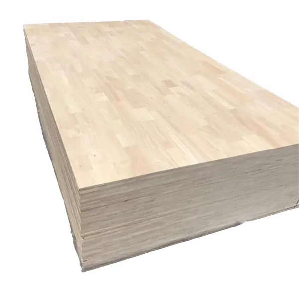 Tablero de madera de caucho para muebles